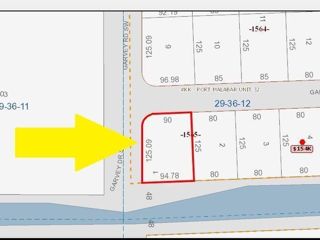 586 Corner Lot On Garbelmann Road, Palm Bay, FL 32908