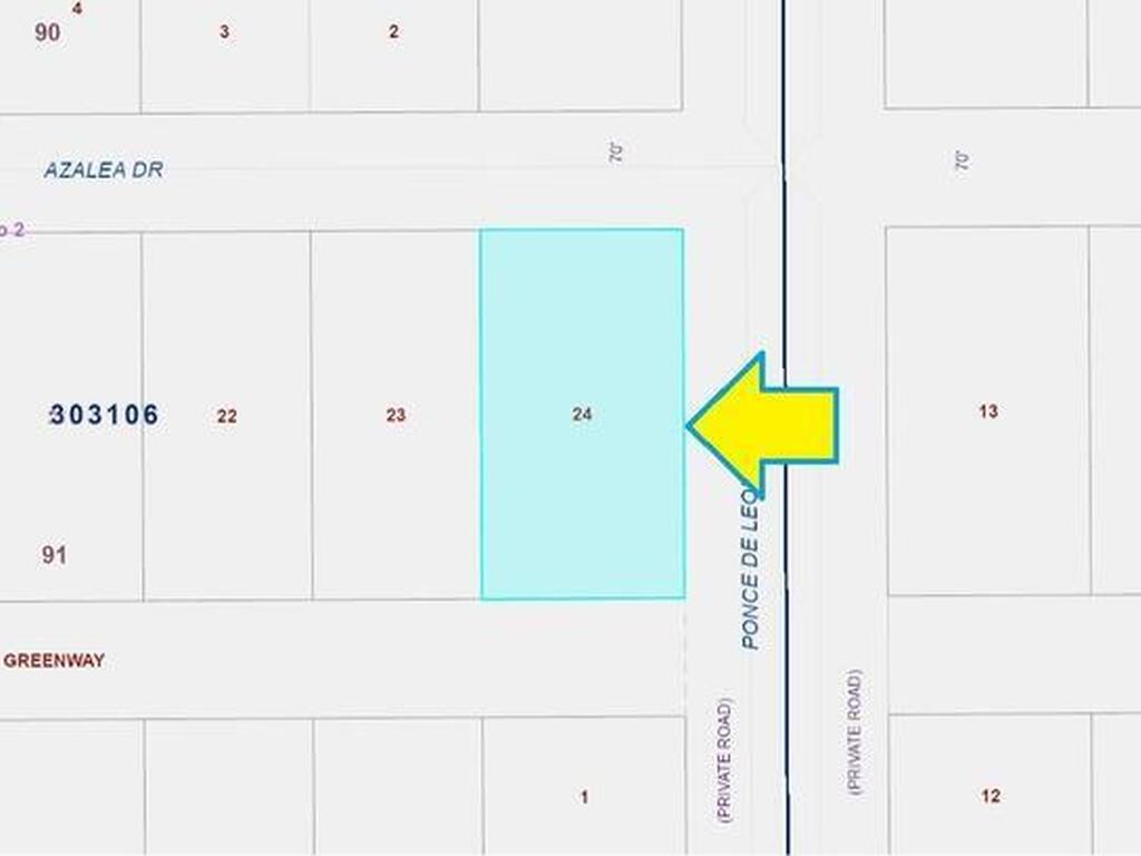 Azalea Drive, Indian Lake Estates, FL 33855