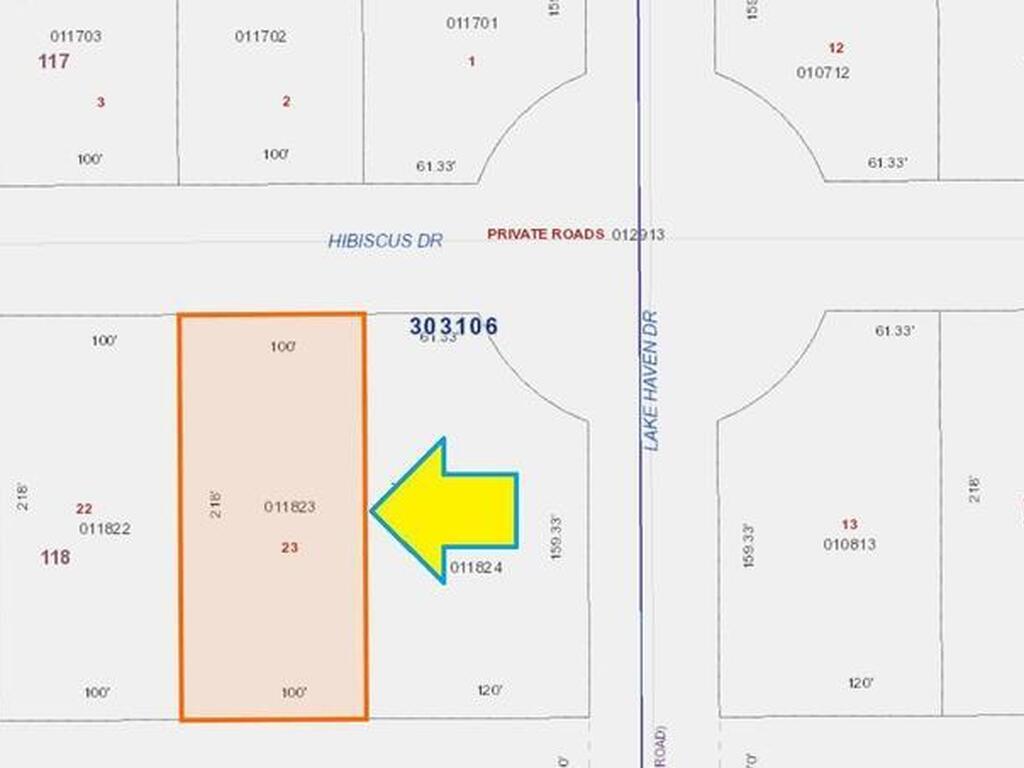 Hibiscus Drive, Indian Lake Estates, FL 33855