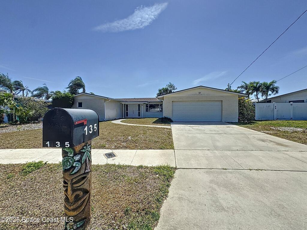 135 Artemis Boulevard, Merritt Island, FL 32953