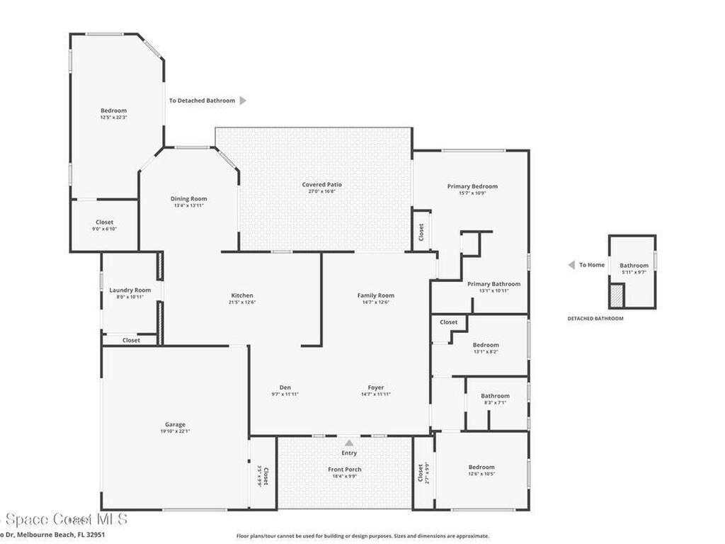 610 Mango Drive, Melbourne Beach, FL 32951