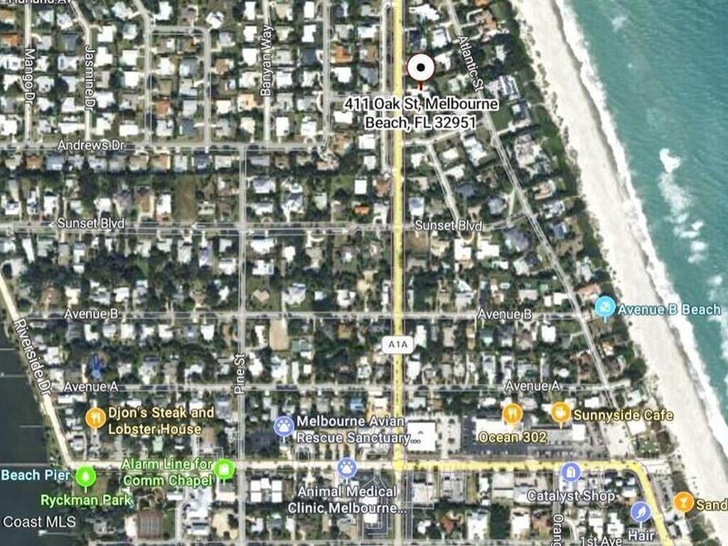 411 Oak Street, Melbourne Beach, FL 32951