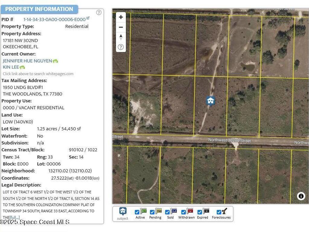 17181 NW 302nd Street, Okeechobee, FL 34972