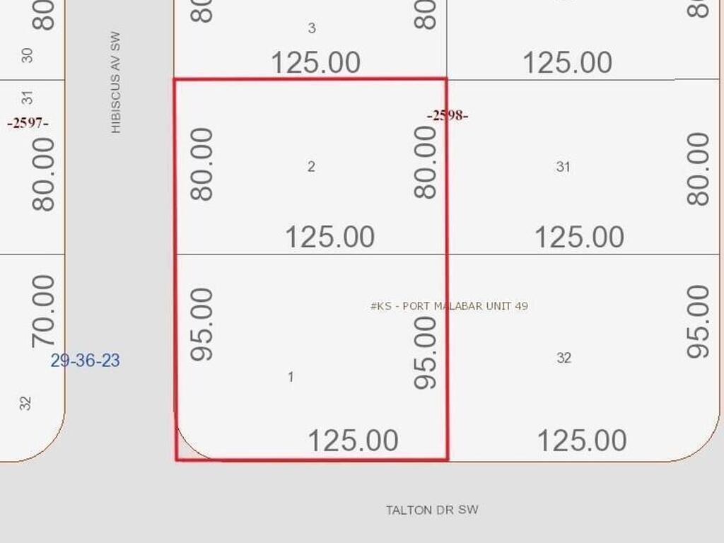 2195/2189 Hibiscus (2 Lots) Avenue, Palm Bay, FL 32908