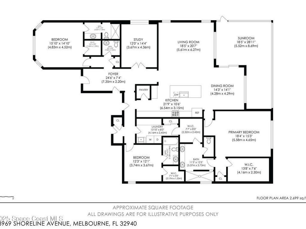 8969 Shoreline Avenue, Melbourne, FL 32940