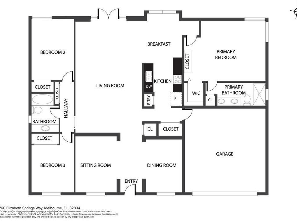 3760 Elizabeth Springs Way, Melbourne, FL 32934