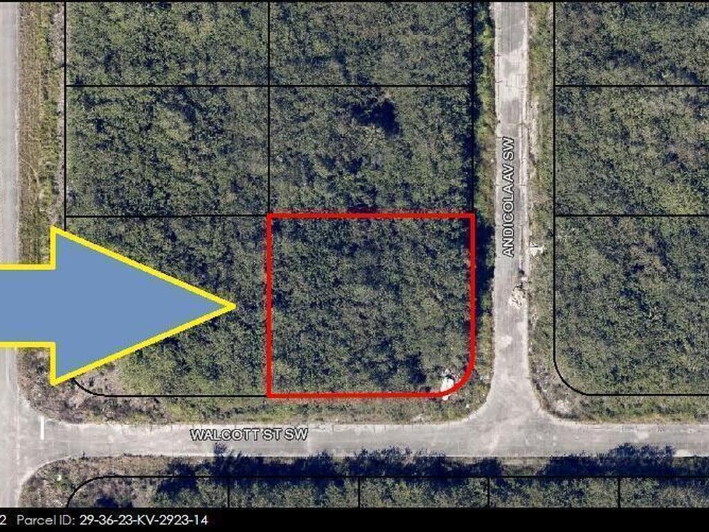897 Corner Lot On Walcott Street, Palm Bay, FL 32905