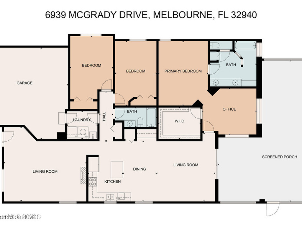 6939 Mcgrady Drive, Melbourne, FL 32940