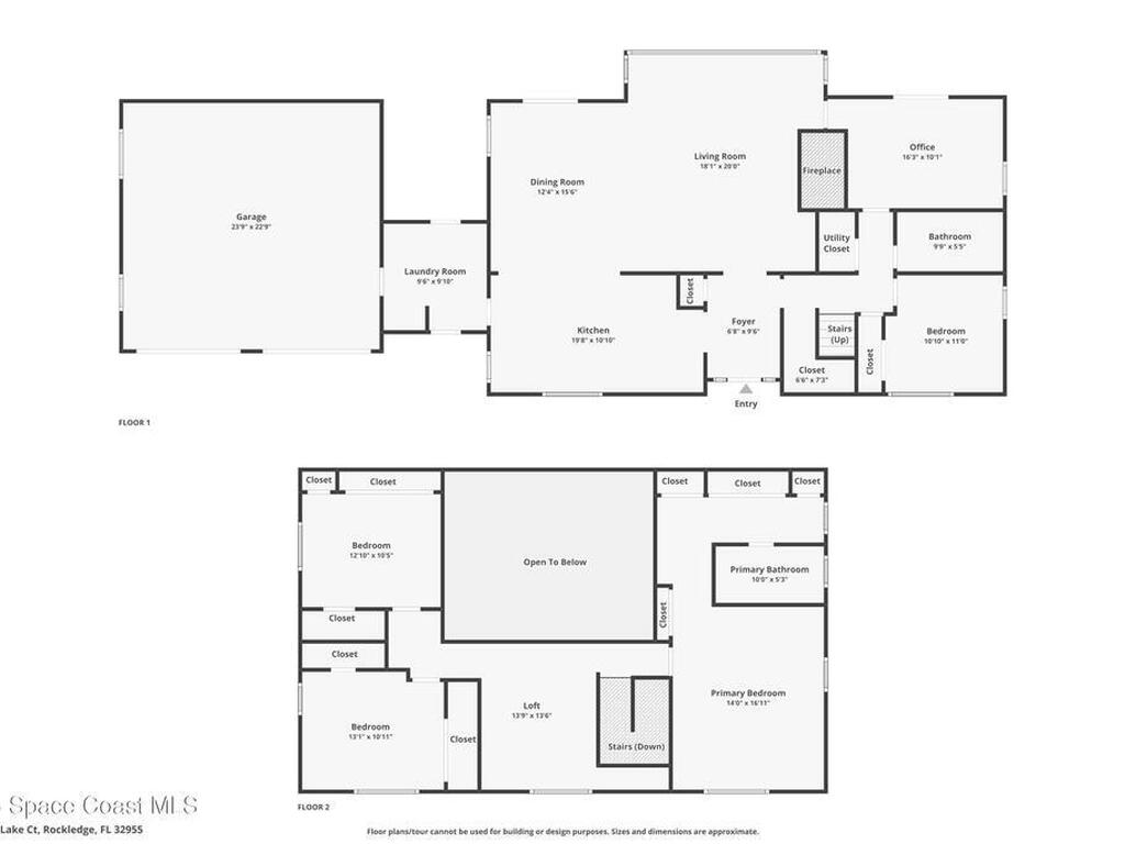 1400 Hoy Lake Court, Rockledge, FL 32955