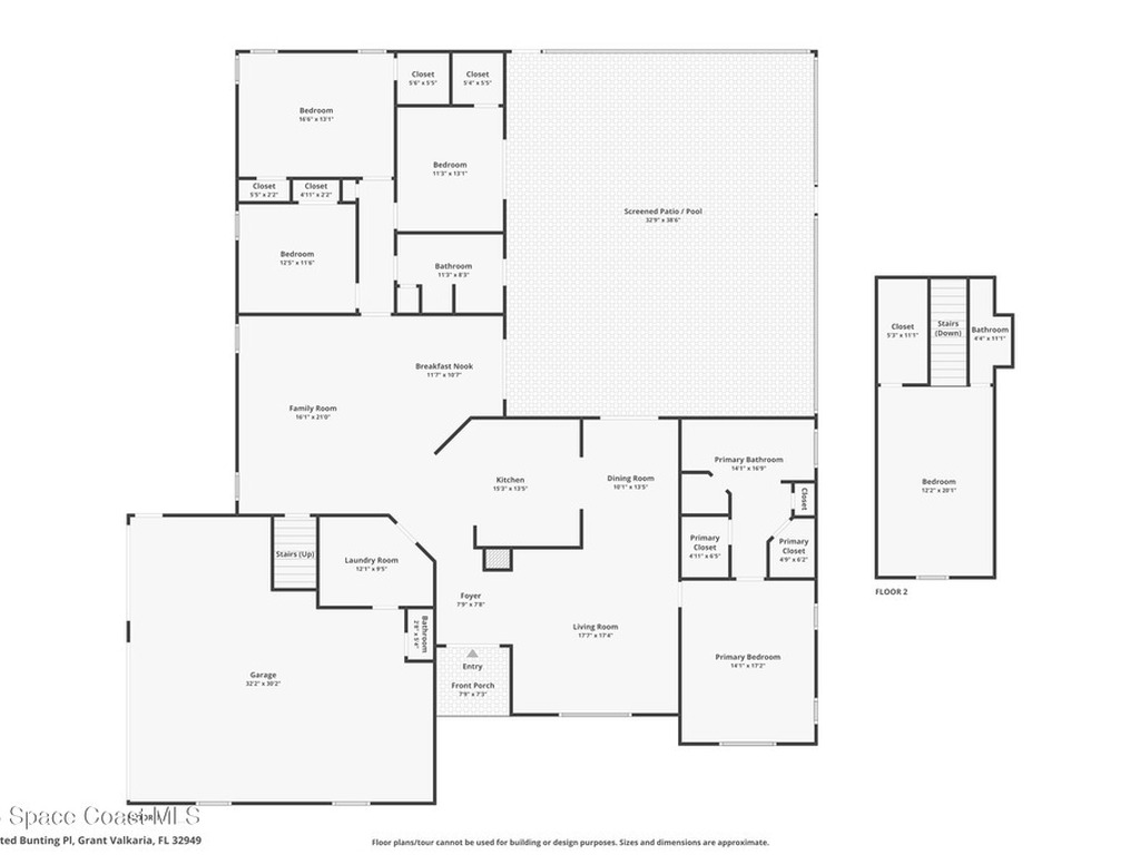 3670 Painted Bunting Place, Grant, FL 32949
