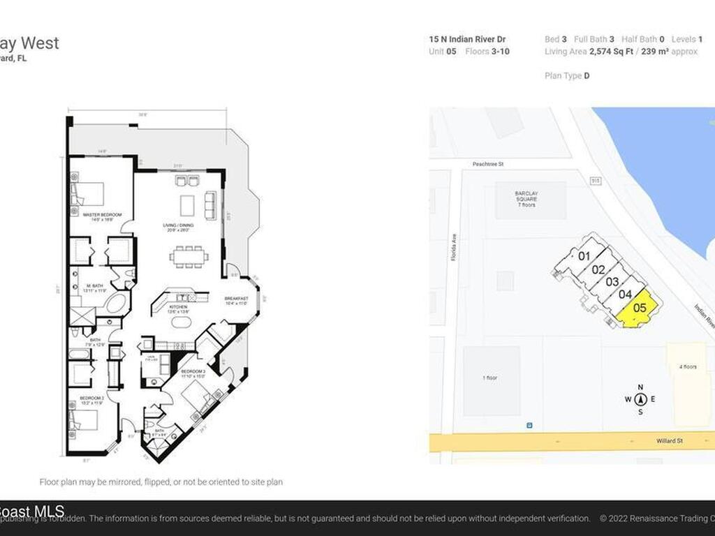 15 N Indian River Drive, Cocoa, FL 32922