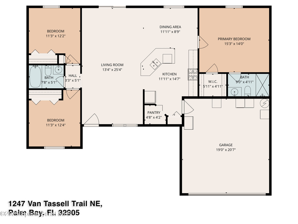1247 Van Tassell Trail, Palm Bay, FL 32905