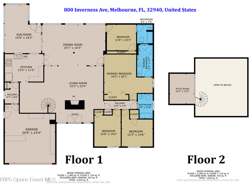 800 Inverness Avenue, Melbourne, FL 32940