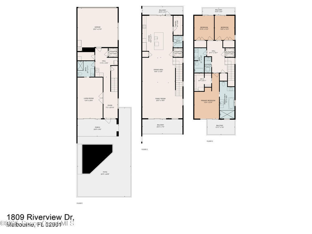 1807, 1809 Riverview Drive, Melbourne, FL 32901