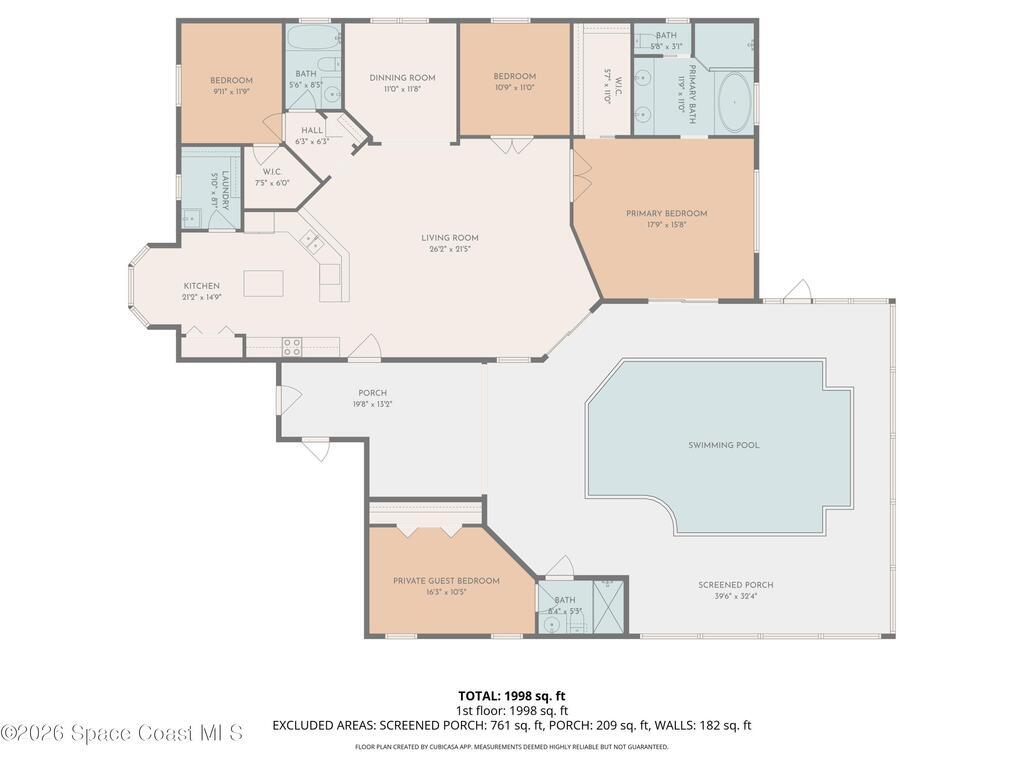 1921 Thornwood Drive, Palm Bay, FL 32909