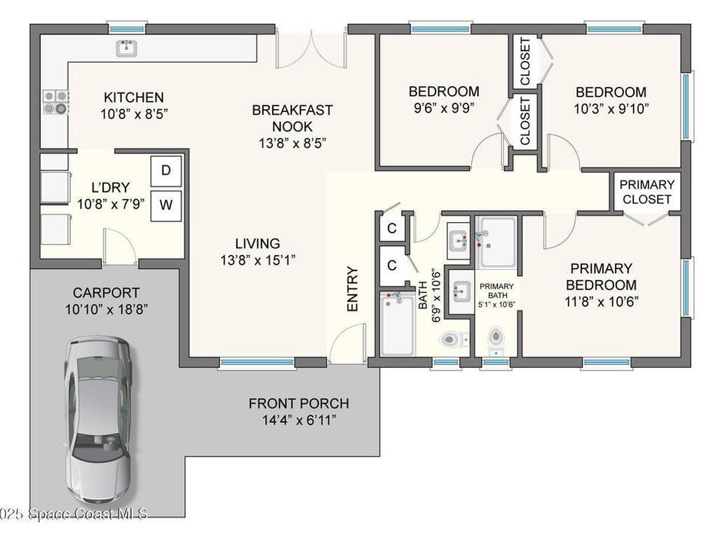 777 Chickasaw Avenue, Melbourne, FL 32935