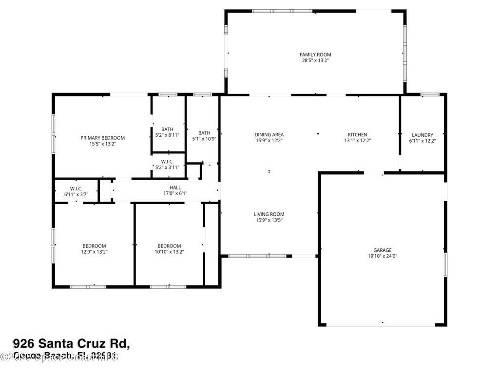 926 Santa Cruz Road, Cocoa Beach, FL 32931