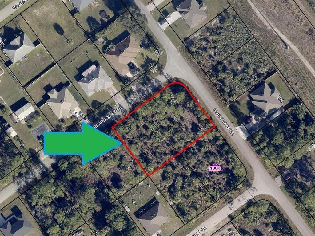 890 Double Lot On Reardon Street, Palm Bay, FL 32909