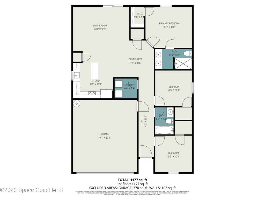 1460 Valerius Street, Palm Bay, FL 32909