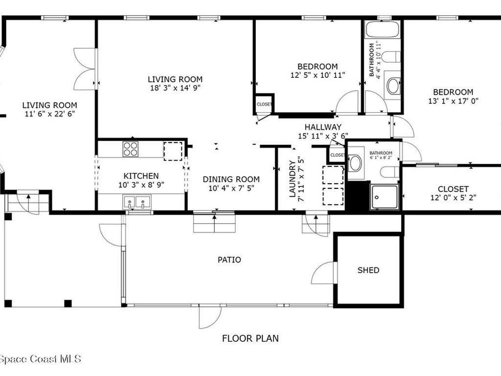 914 Hyacinth Circle, Barefoot Bay, FL 32976
