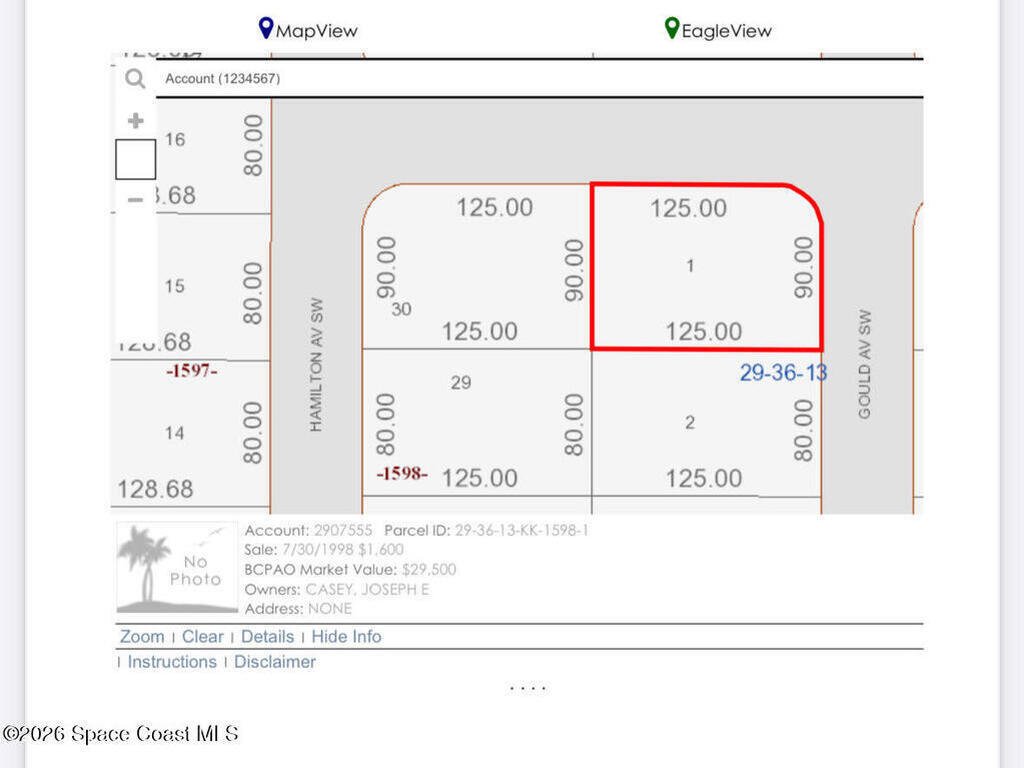 0000 Gould Avenue, Palm Bay, FL 32908