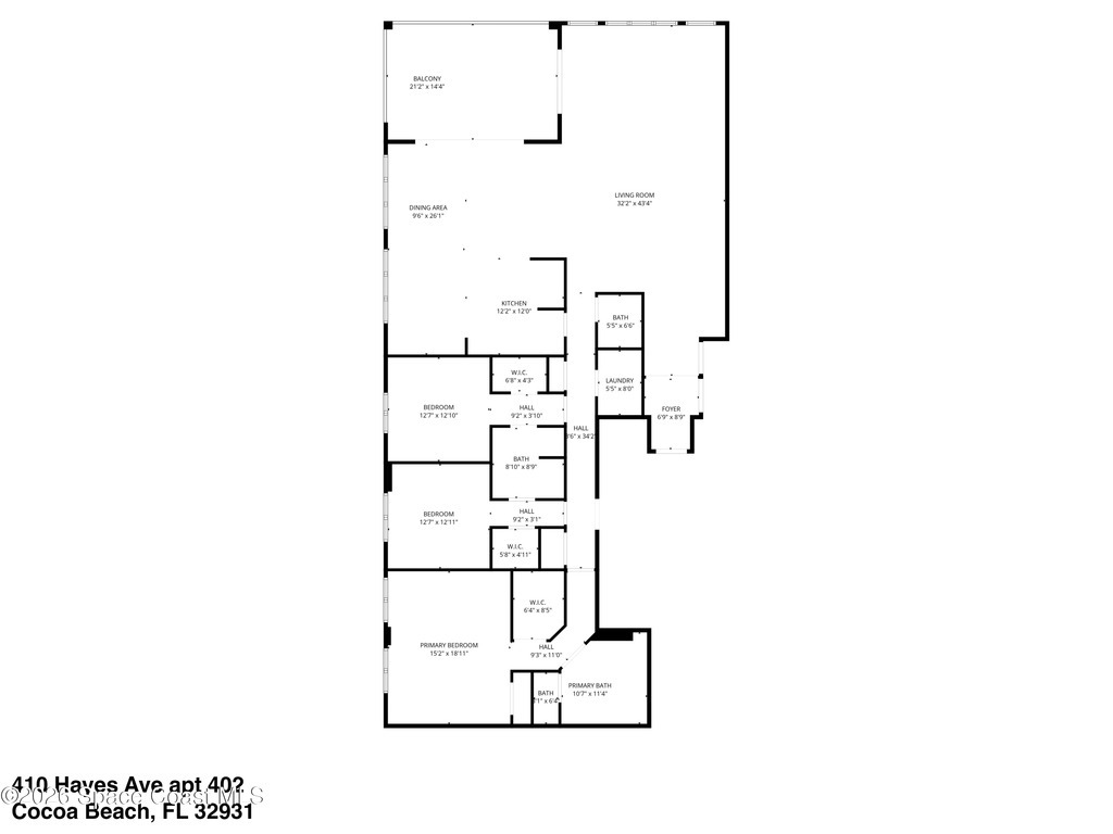 410 Hayes Avenue, Cocoa Beach, FL 32931