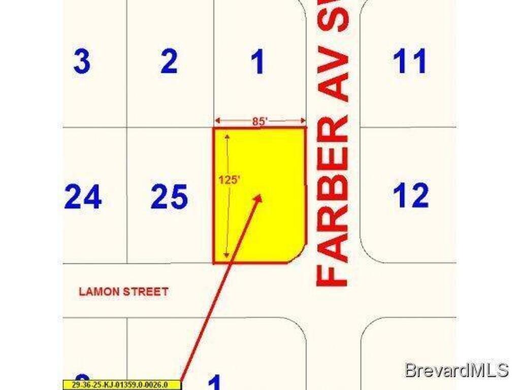 501 Lamon St & Farber Ave, Palm Bay, FL 32908