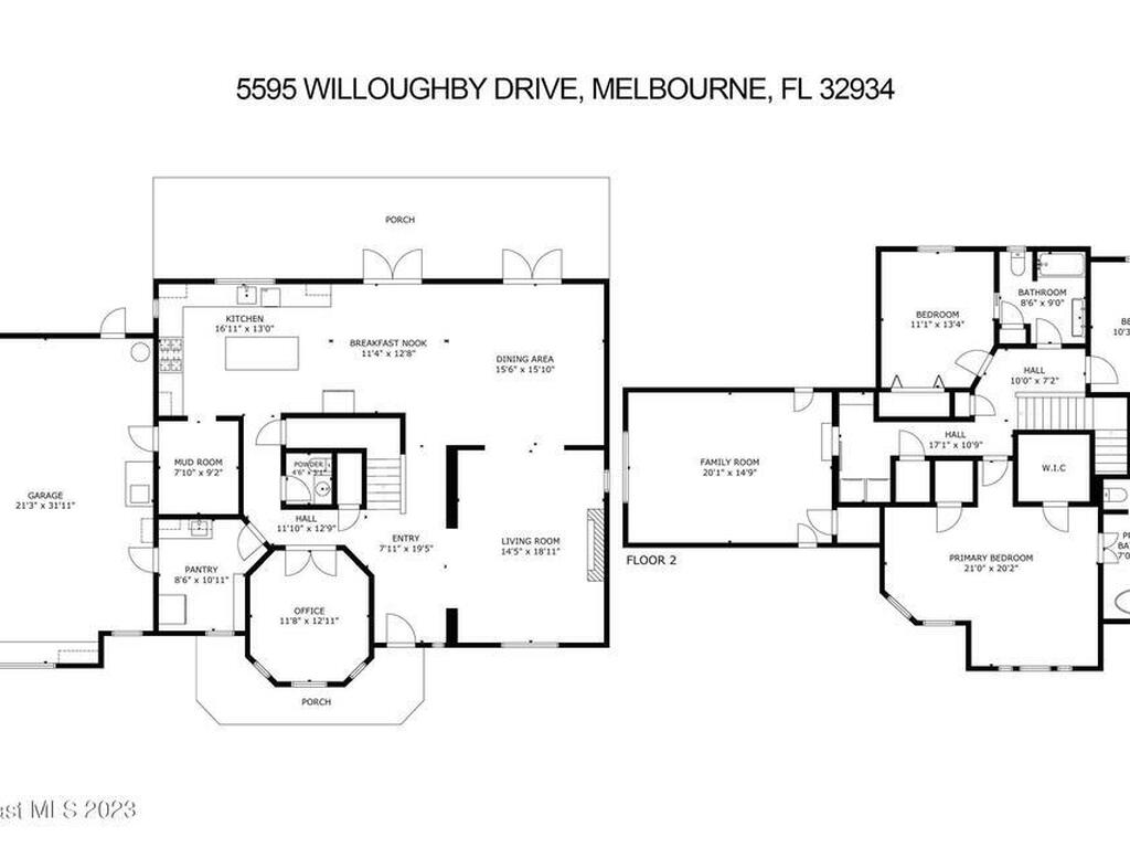 5595 Willoughby Drive, Melbourne, FL 32934